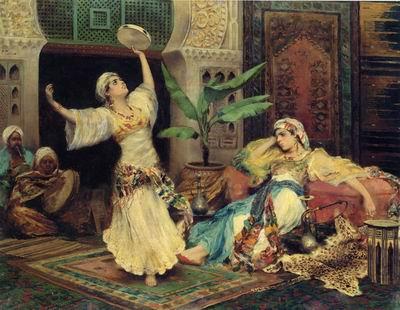 unknow artist Arab or Arabic people and life. Orientalism oil paintings 604